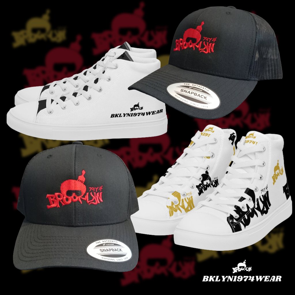 BKLYN 1974: The Crown & Sole Collection — Snapbacks, Beanies, High Tops, Sliders, and Socks